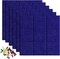 Large Felt Board Tiles for Wall with 30 Push Pins, 11.8"x11.8" Pack of 6 Pin Board Notice Boards